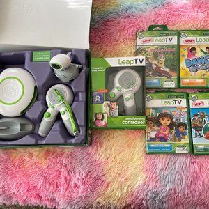 LeapTV Gaming System with Extra controller & Games